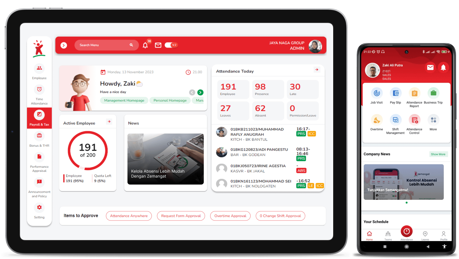 Aplikasi Manajemen Karyawan dan Absensi Online Paling Pas Untuk UMKM